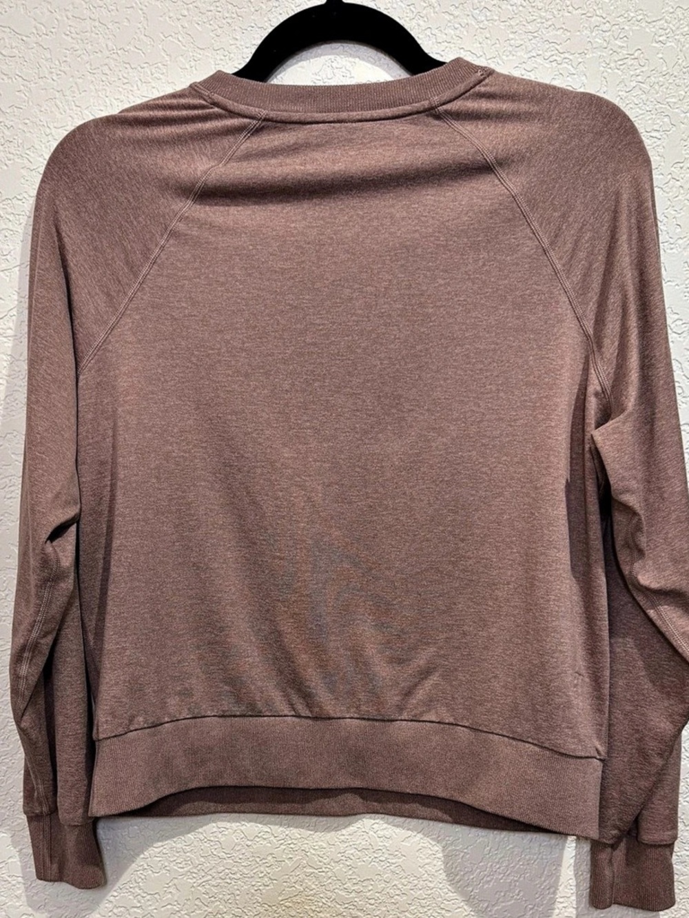 Vuori Long Sleeve Halo Crew Brown Heather Sweatshirt XS - Picture 2 of 4